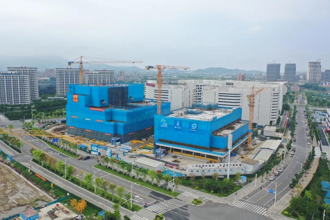 再傳捷報！濱海新城智慧城市運營管理中心項目全面封頂
