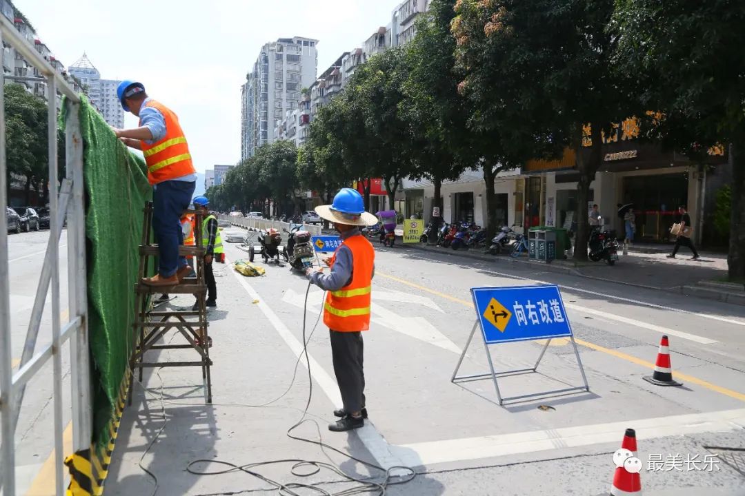 鄭和中路道路改造工程已動(dòng)建，計(jì)劃十月上旬完工
