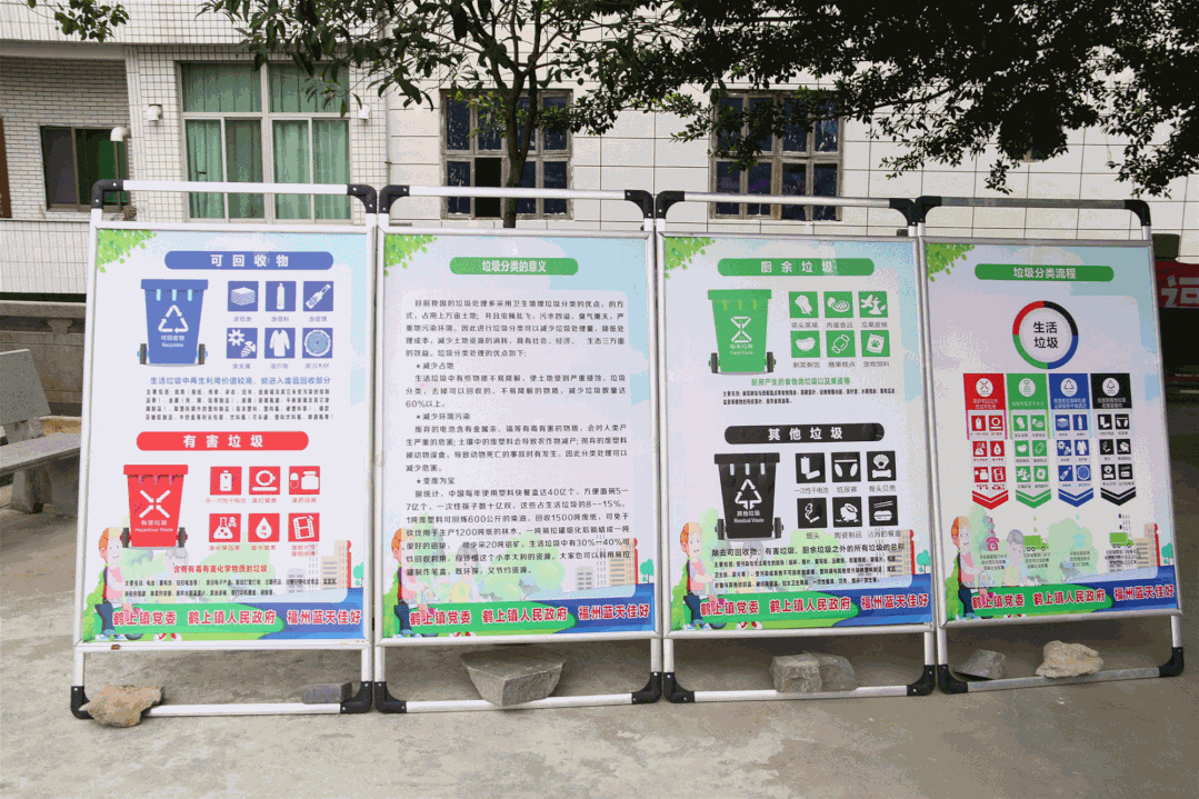 鶴上鎮(zhèn)正式啟動(dòng)生活垃圾分類