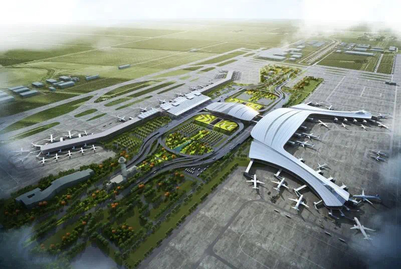 福州國(guó)際航空城振翅欲飛