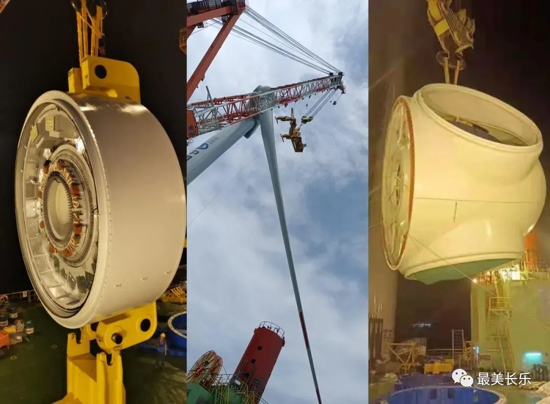 長樂：國內(nèi)首個外海深水區(qū)大機型海上風(fēng)電成功安裝