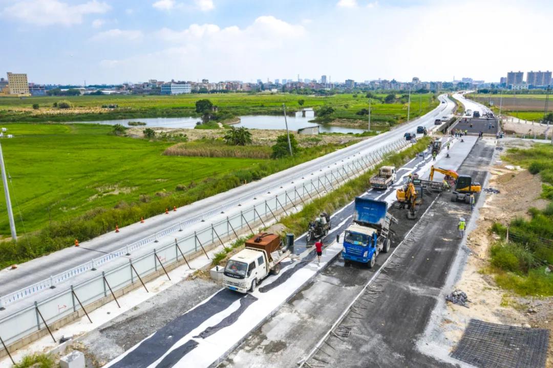 營濱路部分路段計劃9月底實現(xiàn)通車
