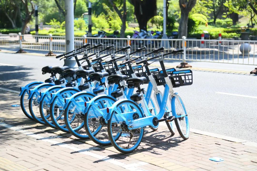 藍牙道釘“上崗”！助力共享單車文明歸位