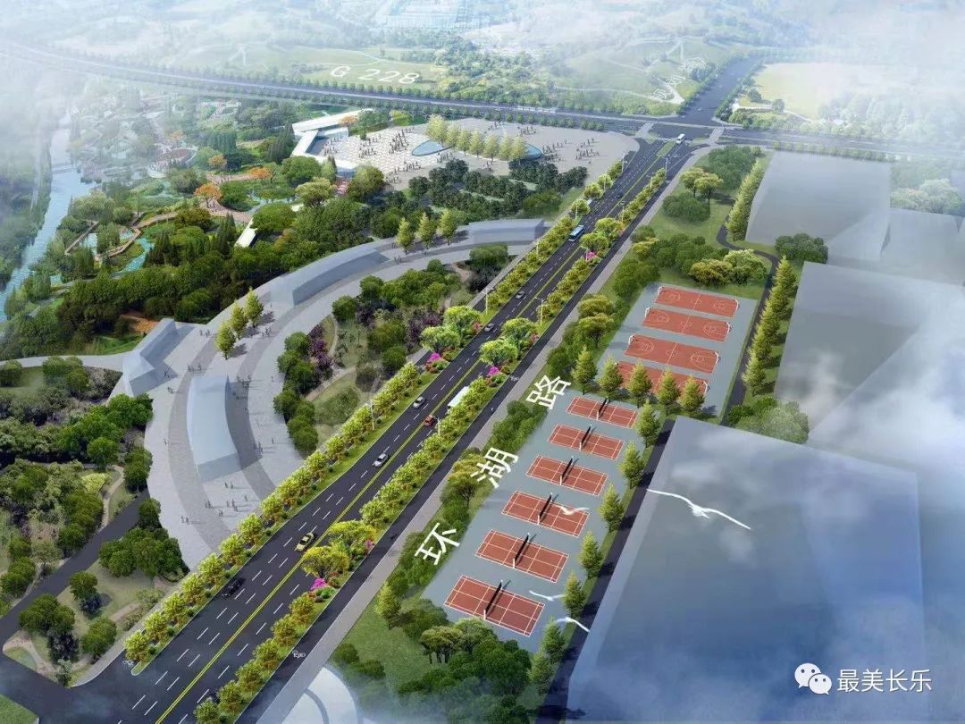 環(huán)湖路第二標(biāo)段已完成總工程量三分之一