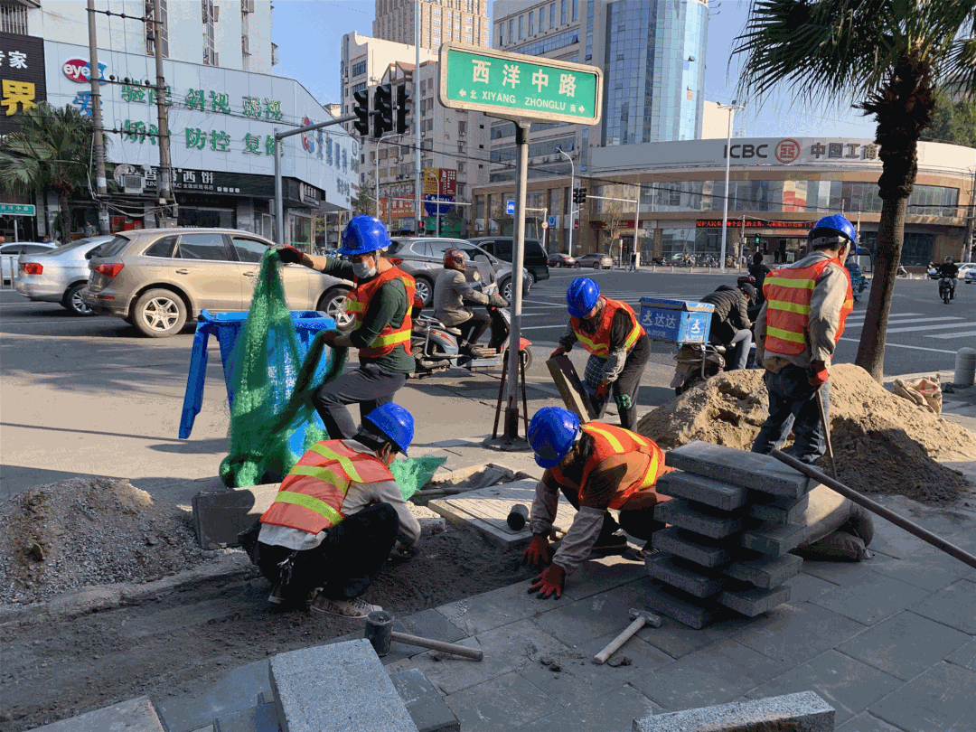 攻堅120天 | 全線通車！鄭和中路改造工程項目建設(shè)進入尾聲……