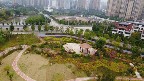 洞江湖公園正式完工！這個春節(jié)一起去打卡吧