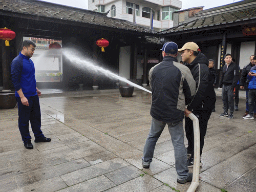筑牢春節(jié)“防火墻”，航城街道琴江村這樣做......