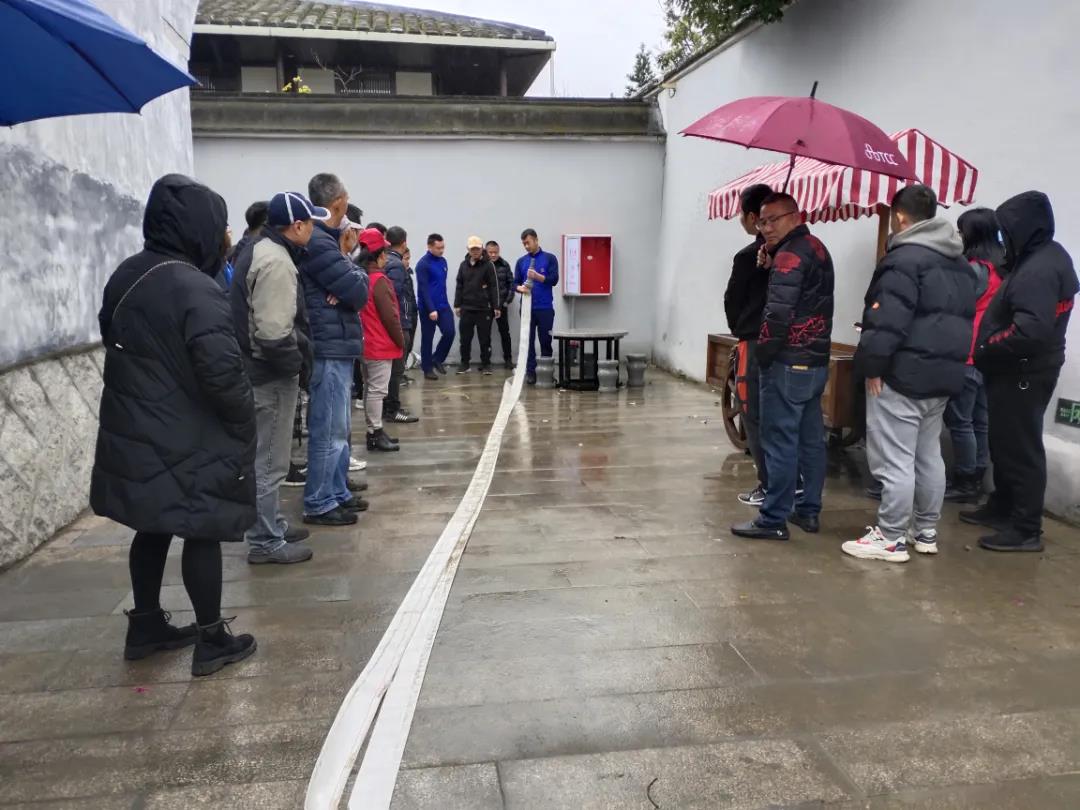 筑牢春節(jié)“防火墻”，航城街道琴江村這樣做......