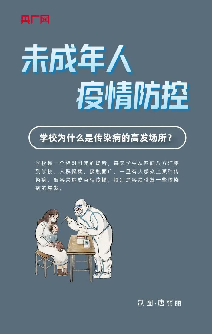 一圖讀懂！未成年人如何做好防疫
