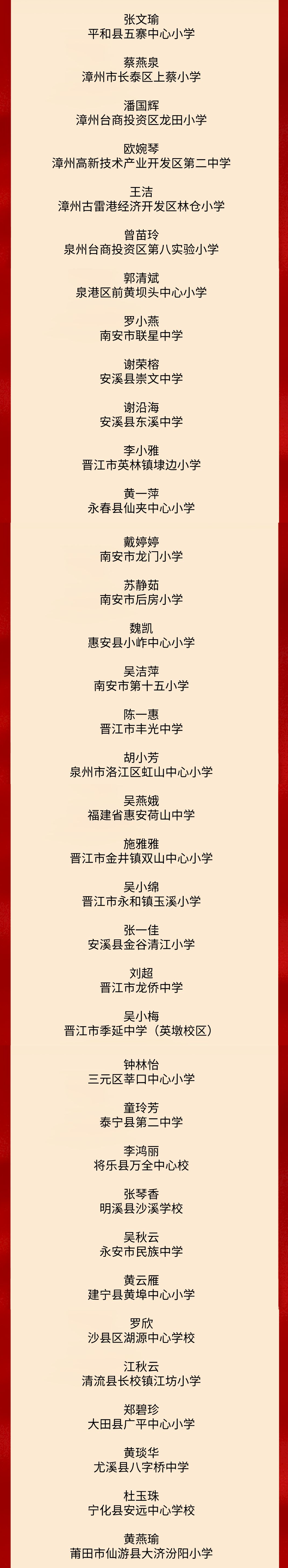 恭喜！ 長樂兩位青年教師！