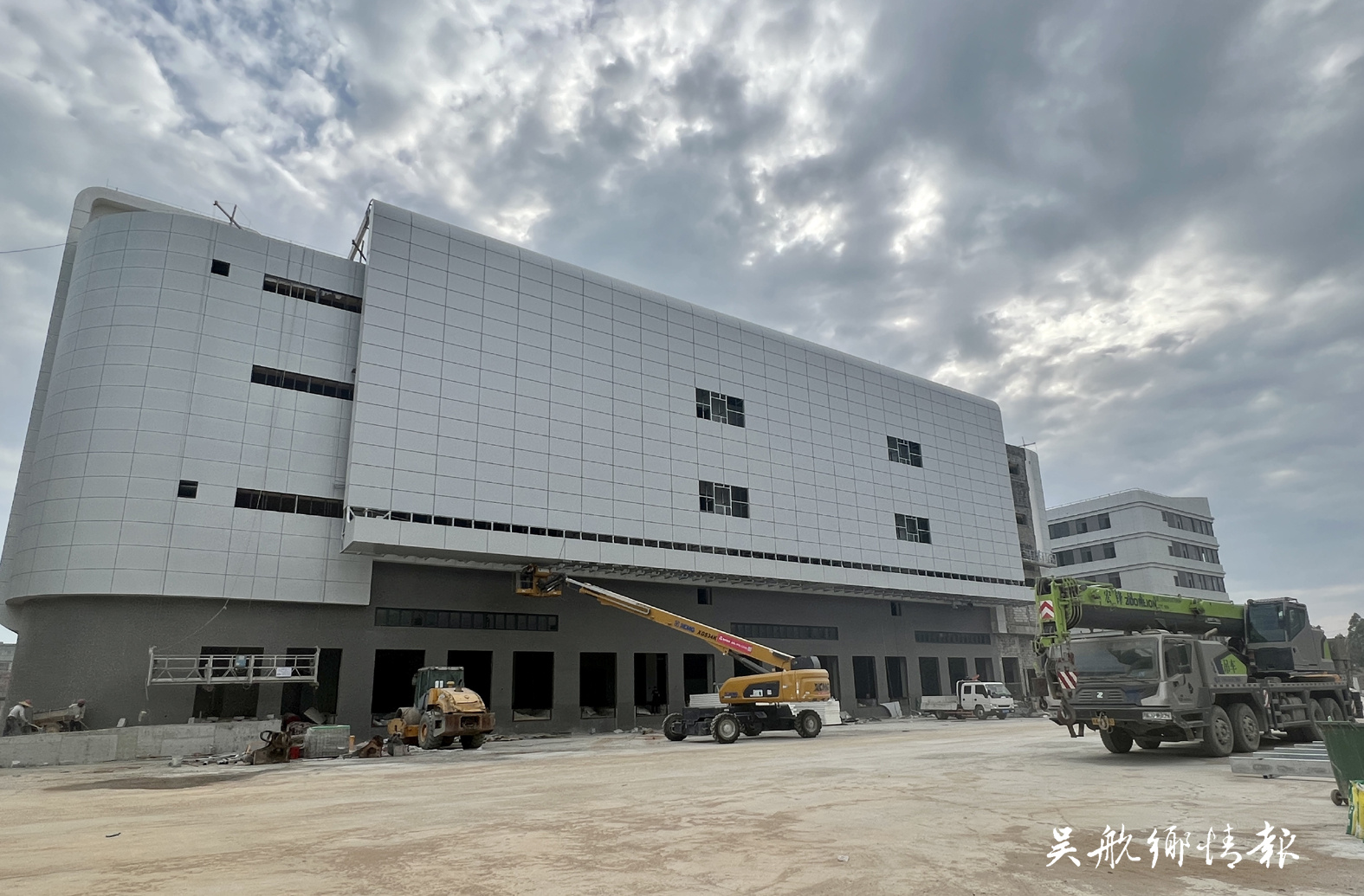 榕發(fā)濱海應(yīng)急倉儲基地項(xiàng)目建設(shè)接近尾聲