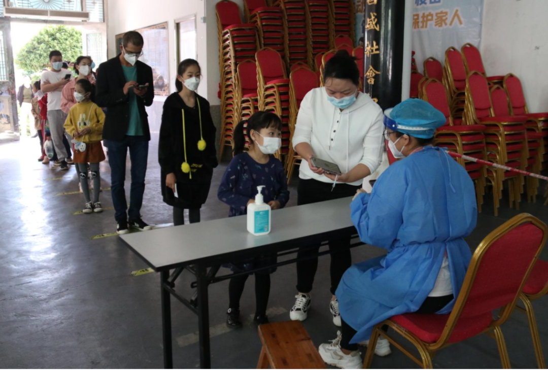貼心！長樂為學生開辟核酸檢測“綠色通道”