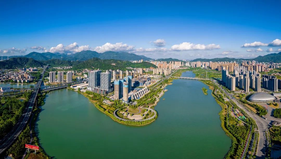 長樂：護河愛水碧波漾 清秀江南好風光