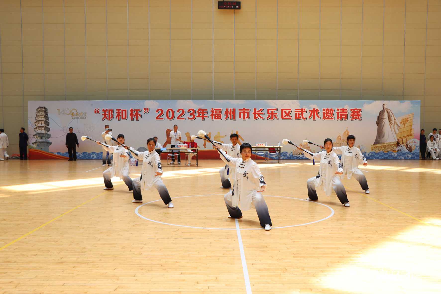我區(qū)舉辦“鄭和杯”武術(shù)邀請(qǐng)賽
