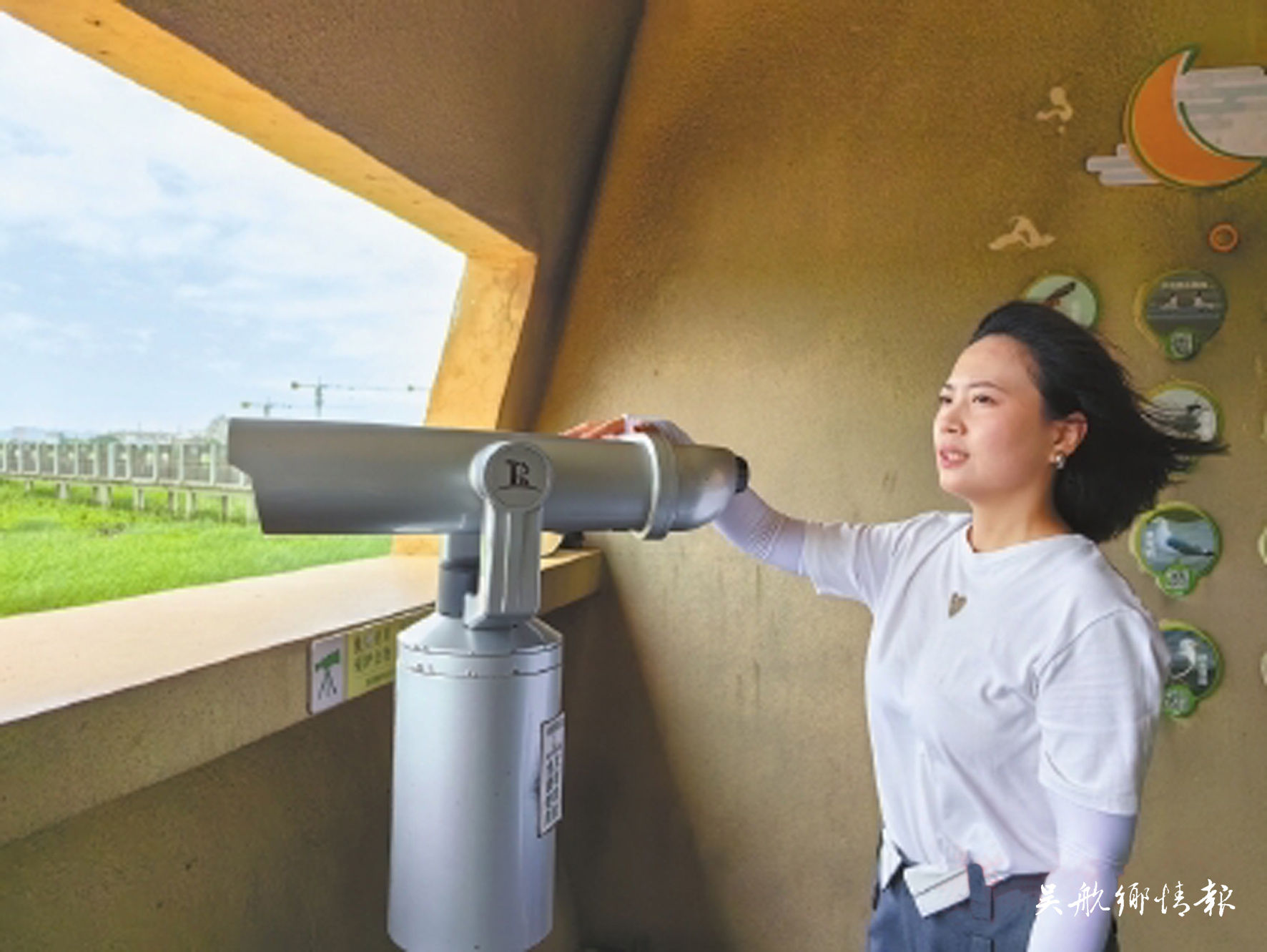 守一塊生態(tài)濕地 筑兩岸溝通橋梁
