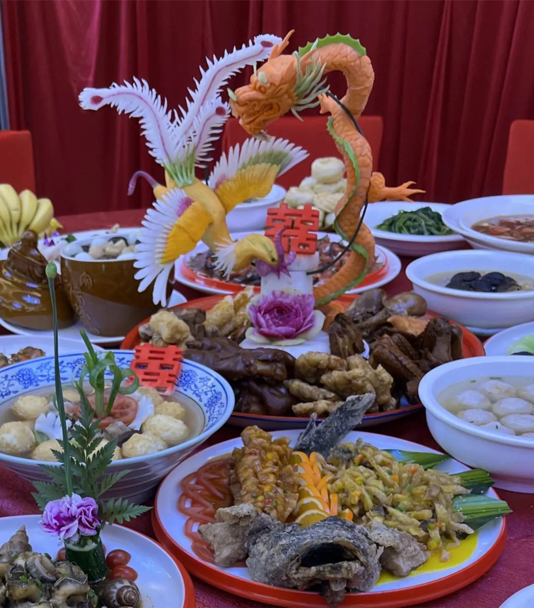 芙蓉海蚌尖、爆炒雙脆花、錦繡太平燕......長(zhǎng)樂(lè)這桌非遺菜你都吃過(guò)嗎？