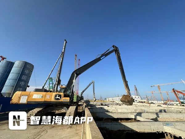 國(guó)慶奮斗不打烊！長(zhǎng)樂(lè)各項(xiàng)目搶抓施工“火力足”