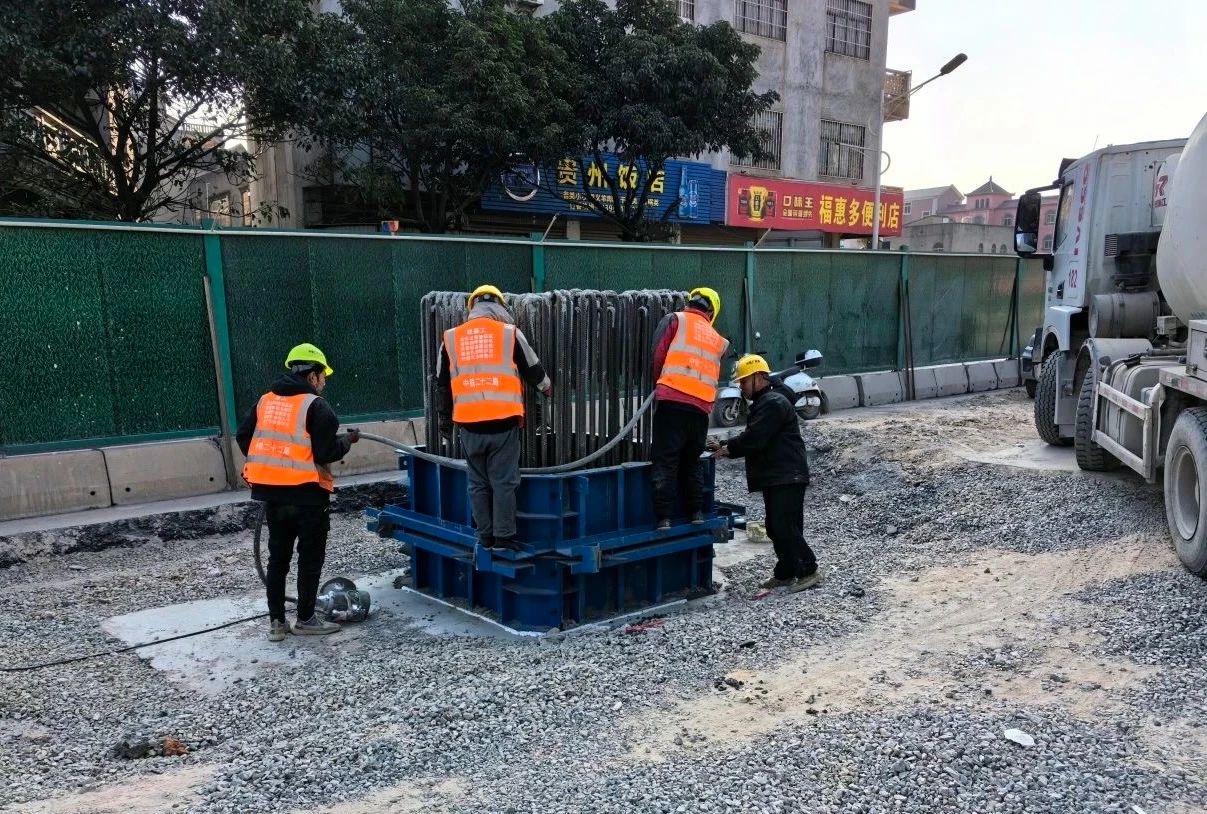 首件墩柱澆筑完成！長樂這條道路建設(shè)有新進(jìn)展！