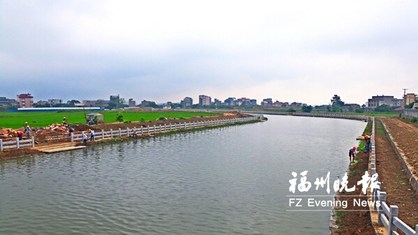 長(zhǎng)樂(lè)蓮柄港整治加快推進(jìn) 第三期工程預(yù)計(jì)10月完工