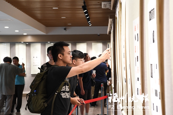 兩岸中青年篆刻大賽優(yōu)秀作品在榕展出 展期至28日