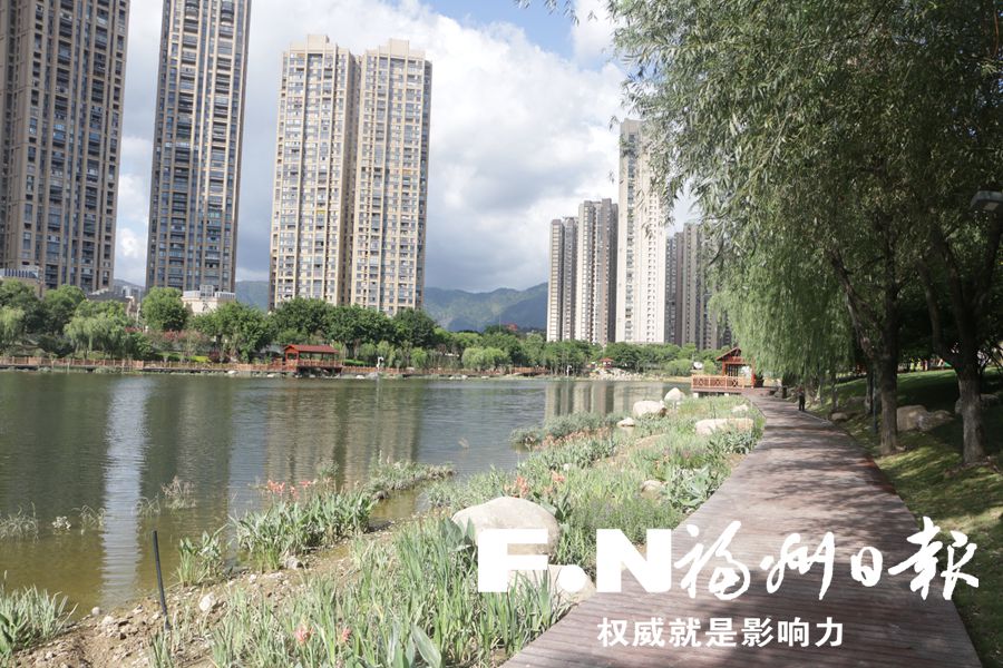 福州琴亭湖公園完成景觀改造工作　月底重新開放