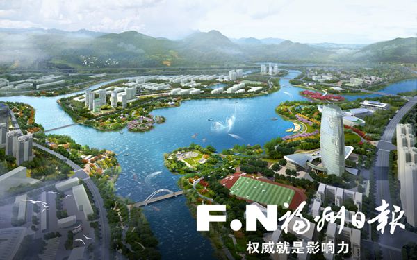 旗山湖千畝湖體開(kāi)挖　閩侯全力打造福州版威尼斯