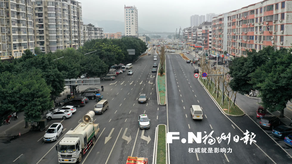 福馬路提升改造六一路至三環(huán)段部分道路力爭20日建成