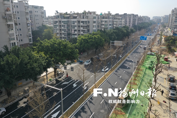 朝陽南路主路開放通行　三高路片區(qū)路網(wǎng)實(shí)現(xiàn)串聯(lián)