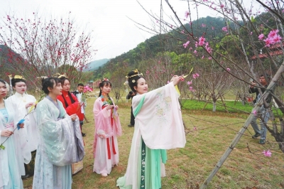 十二花神“鬧”花朝節(jié)活動在福州國家森林公園舉行